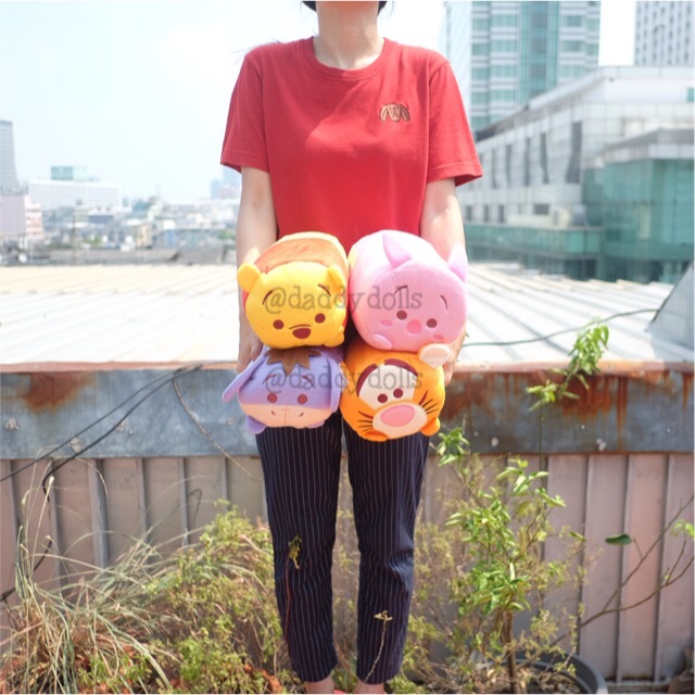 ytผ้าห่ม-ไส้กรอก-pooh-หมีพูห์-amp-piglet-พิกเล็ต-amp-eeyore-อียอร์-amp-tigger-ทิกเกอร์-tsum-ซูมซูม-35x52นิ้ว-พู-พูห์-หมีพู