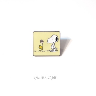 เข็มกลัด ลายการ์ตูนอนิเมะ Snoopy น่ารัก สําหรับตกแต่งกระเป๋า