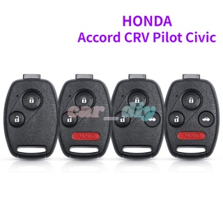 สินค้า เคสกุญแจรีโมทรถยนต์ แบบเปลี่ยน สําหรับ HONDA Accord CRV Pilot Civic 2003 2007 2008 2009 2010 2011 2012 2013