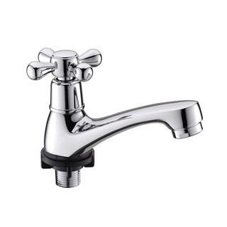 BASIN FAUCET HAFELE 495.61.098 CHROME ก๊อกอ่างล้างหน้าเดี่ยว HAFELE 495.61.098 สีโครม ก๊อกอ่างล้างหน้า ก๊อกน้ำ ห้องน้ำ B