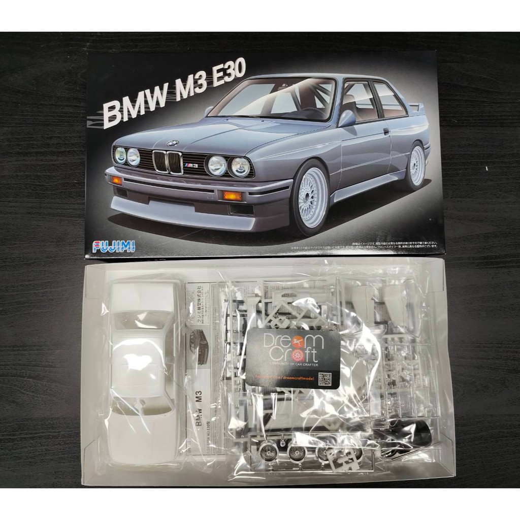 FUJIMI 1/24 BMW M3 E30 (โมเดลรถยนต์ Model DreamCraft) | Shopee Thailand