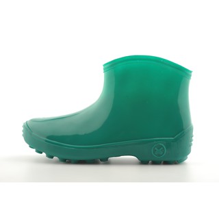สินค้า (ของแท้)รองเท้าบูทป้องกันเชื้อโรค / กันสารเคมี / กันน้ำ / กันลื่น ยี่ห้อโบลว์ลิ่ง สูง 6\" สีเขียว รุ่น 3500G