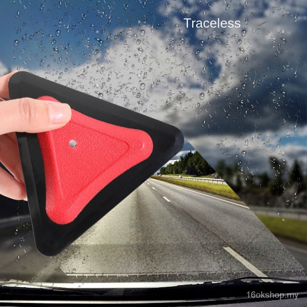 ไม้กวาดหุ้มยาง Soft Triangle Scraper รถ Window Tint Scraper เครื่องมือ ...