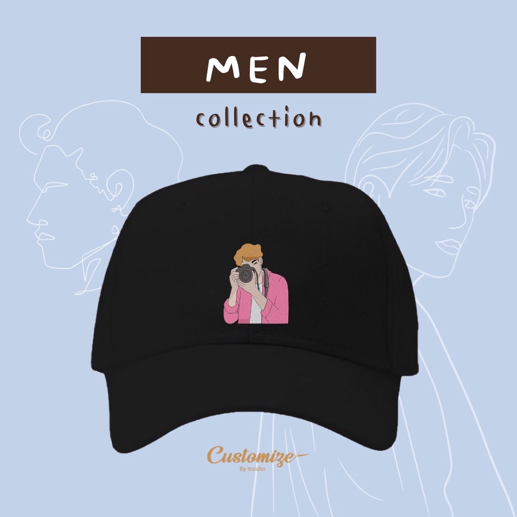 หมวกแบรนด์เนมพร้อมปัก-collection-ลายปักผู้หญิงผู้ชาย