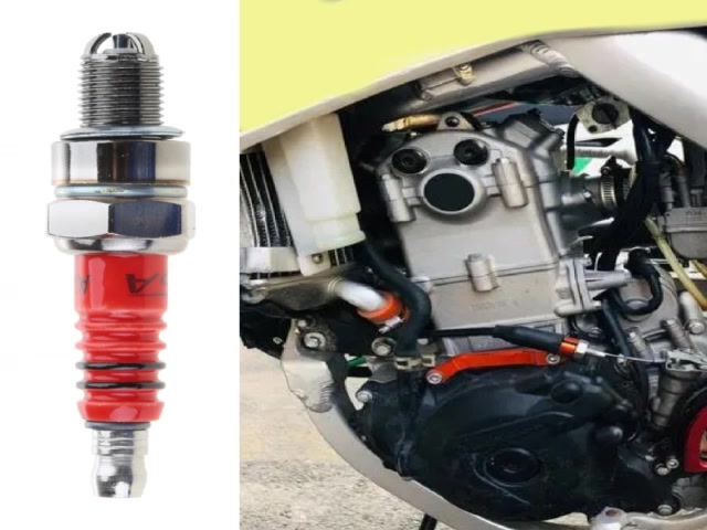 หัวเทียนอิเล็กโทรด-สําหรับสกูตเตอร์-3-จังหวะ-atv-50cc-70cc-90cc-110cc-125cc-ngk-c7hsa-cr7hsa-a7tc-honda