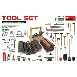 โมเดลประกอบ MiniArt 1/35 MI35603 TOOL SET