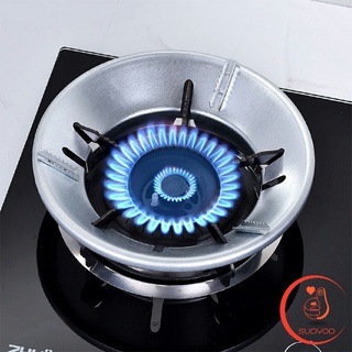 ภาพหน้าปกสินค้าอุปกรณ์เสริมเตาแก๊สประหยัดพลังงาน  แหวนกันลมเตาแก๊ส  Gas stove windproof ring ที่เกี่ยวข้อง