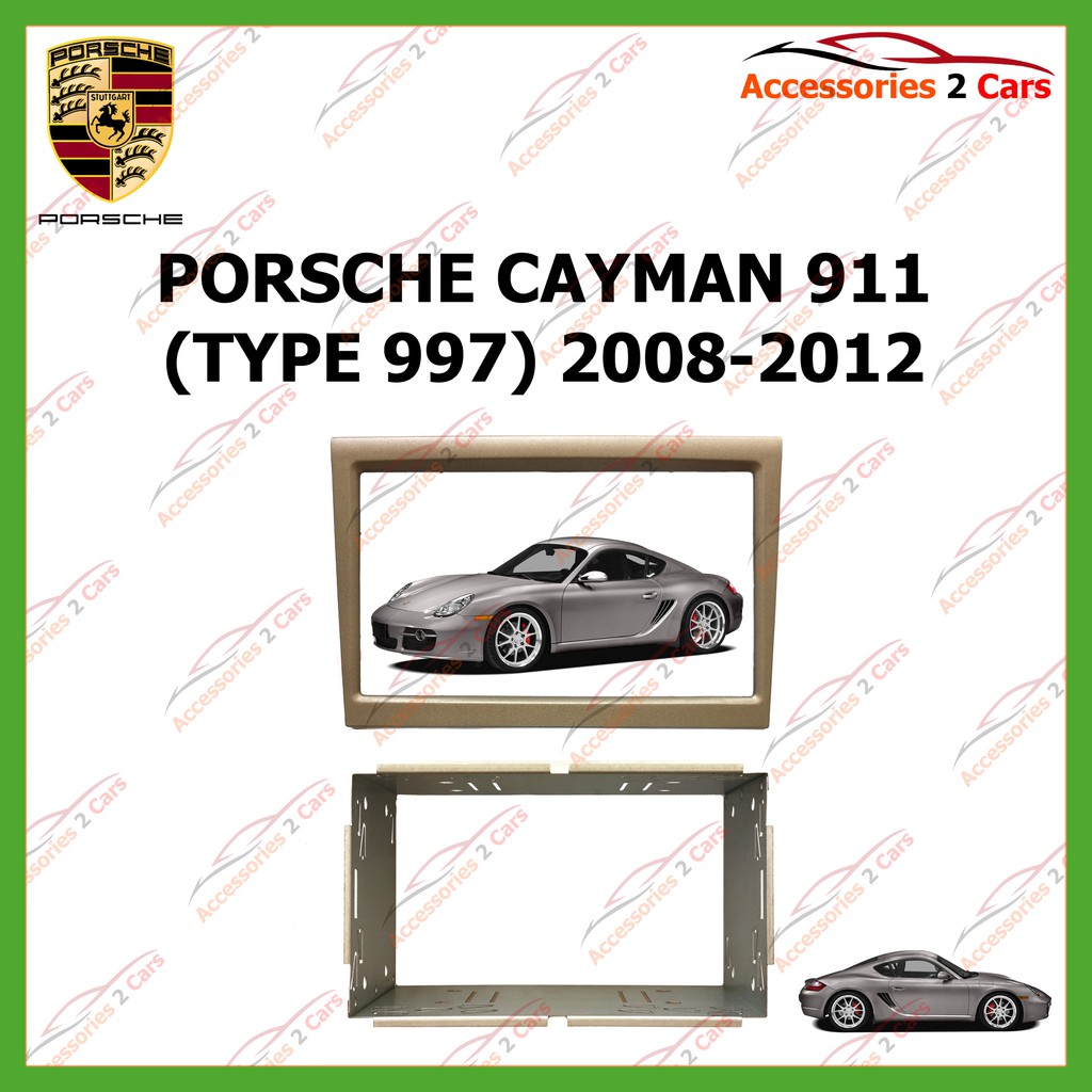 หน้ากากเครื่องเล่นporsche-cayman-911-918-2din-ปี2008-2012-รหัส-nv-ps-001