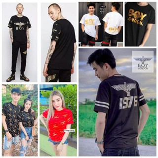 สินค้า Hot🔥BOYLONDON ✈ เสื้อยืด-บอยลอนดอน Cotton100%  (Boy#01-08)