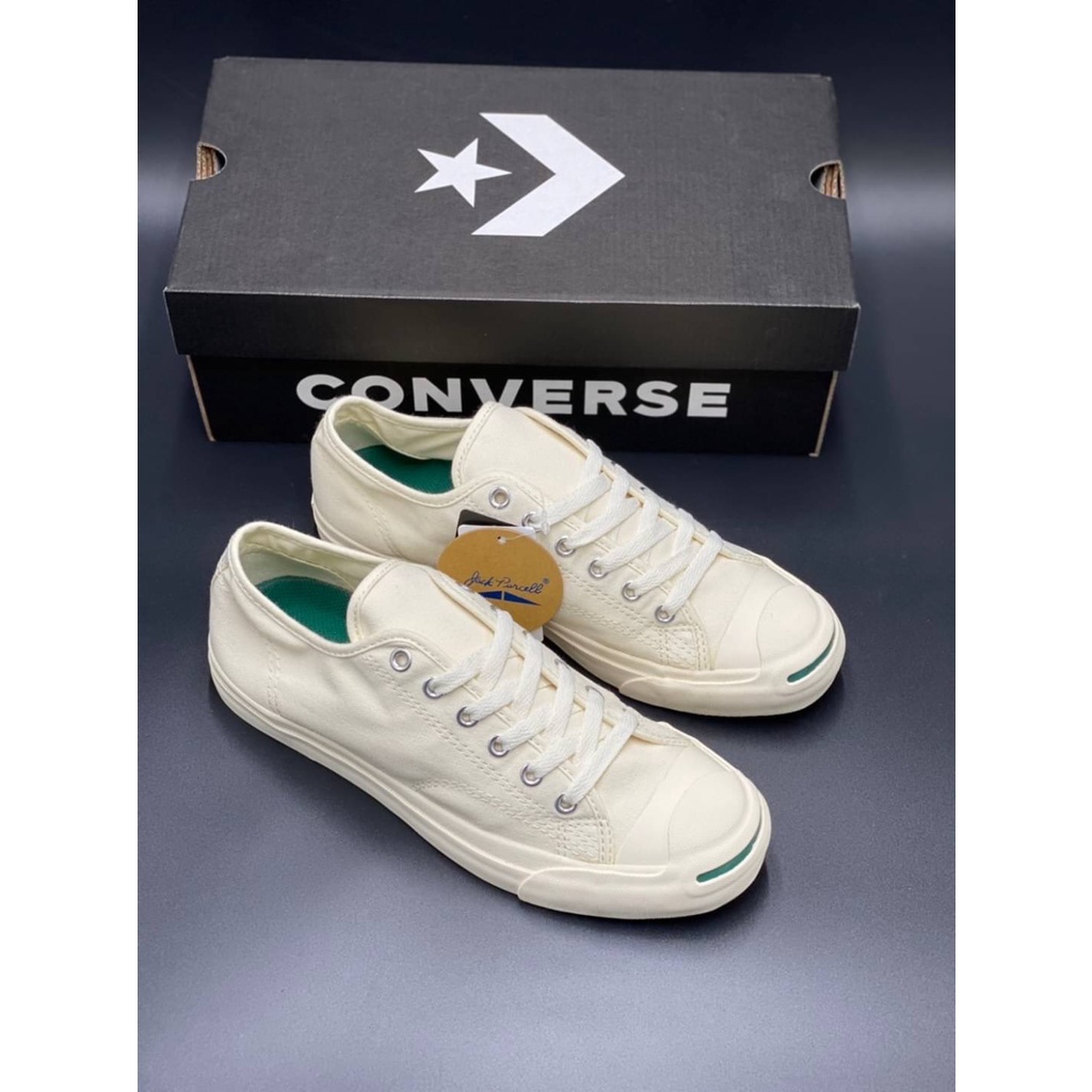 converse-jack-รองเท้าผ้าใบผูกเชือกพร้อมกล่อง