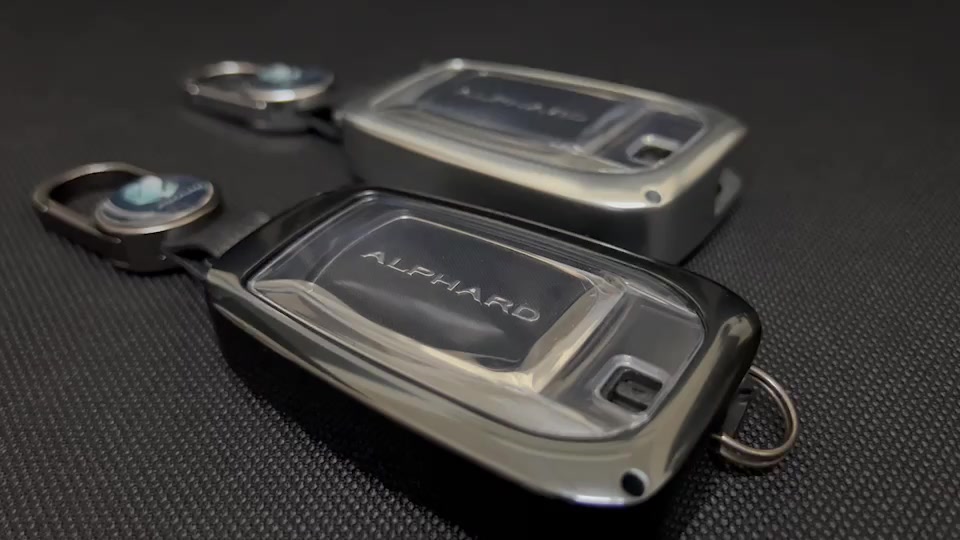 เคสรีโมทรถ-alphard-vellfire-2023-แบบ-2-ชั้น-โปร-890บาท-ถอดกุญแจในรีโมทได้-double-layer-metal-aluminum-alloy-key-majesty
