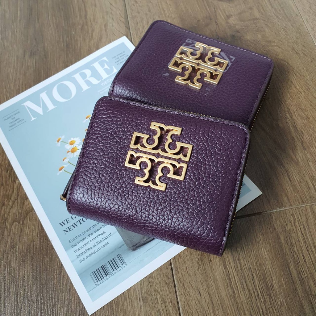 Tory Burch Britten Mini Wallet Shopee Thailand