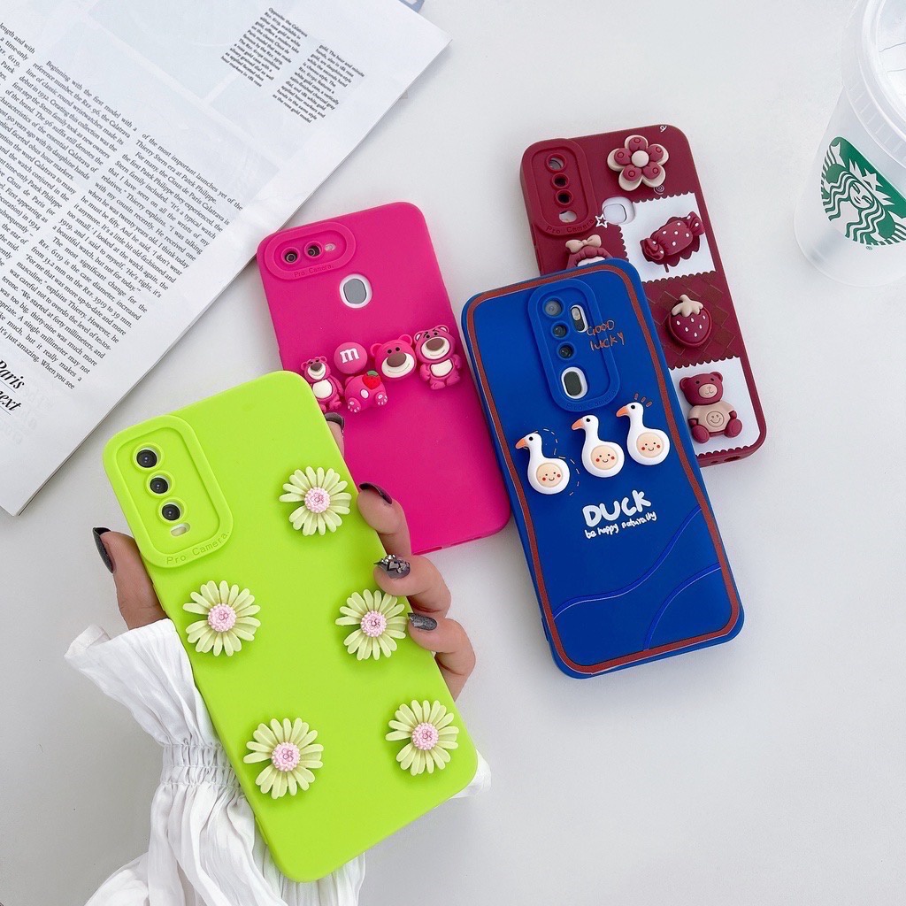 เคสหมีนูนการ์ตูน-รุ่น-วีโว้-เรียลมี-ซัมซุง