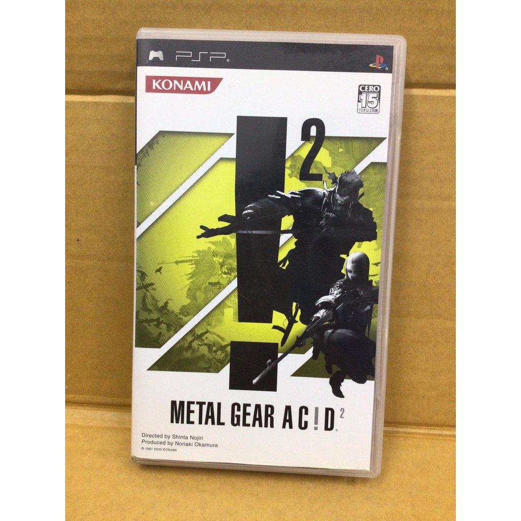 แผ่นแท้ [PSP] Metal Gear Acid 2 (ULJM05047) AC!D Shopee Thailand
