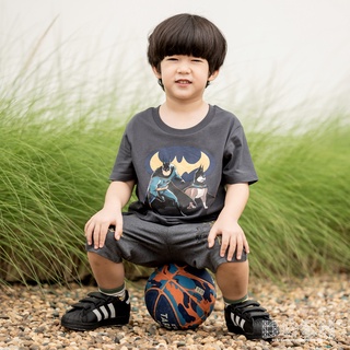 DOSH BOYS T-SHIRTS BATMAN เสื้อยืด คอกลม แขนสั้น เด็กผู้ชาย DBBT5187-CC