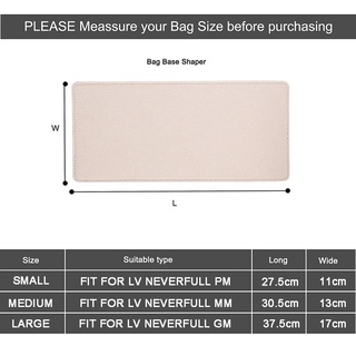 ภาพขนาดย่อของภาพหน้าปกสินค้าฐานวางกระเป๋าถือ หรูหรา สําหรับ Neverfull PM/MM/GM จากร้าน inbag.th บน Shopee