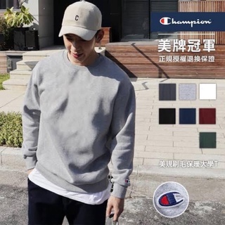 CP⏸CHAMPION MENS POWER BLEND SWEATS PULLOVER CREW เสื้อสเวสเตอร์แท้⛔️ราคารวมค่าจัดส่งค่ะ⛔️