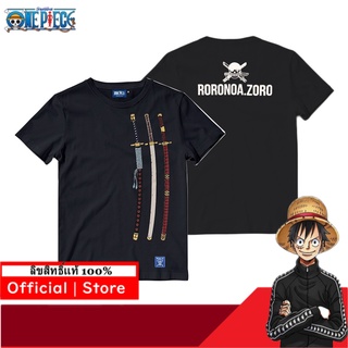 【ONEPIECE STORE】เสื้อวันพีช ลายลิขสิทธิ์แท้  เสื้อยืดลายการ์ตูน  one piece  DOP-612