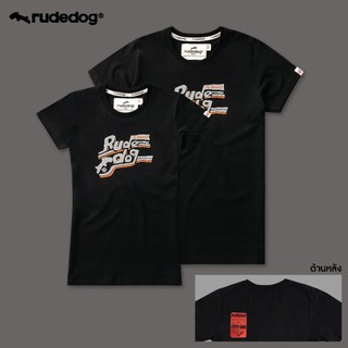 Rudedog เสื้อยืด รุ่น Bubble21 สีดำ (ราคาต่อตัว)