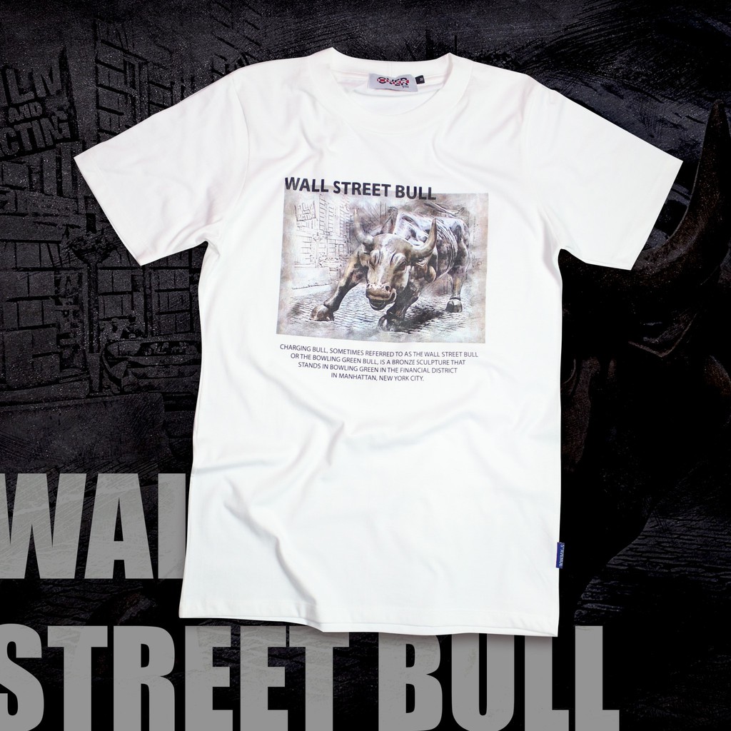 เสื้อยืดขายดี5thave-เสื้อยืดแขนสั้น-รุ่น-sp-wall-street-bulls-3xl