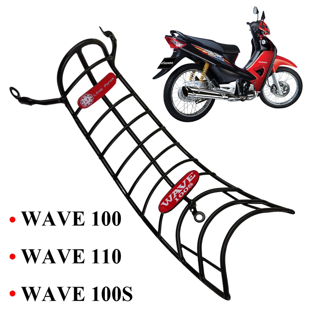 งานเหล็ก-หนา-อย่างดี-กันลายเวฟ110-รุ่นเก่า-กันลายเวฟ100-กันลายเวฟ100s