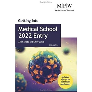 หนังสือภาษาอังกฤษ Getting into Medical School 2022 Entry (Paperback) พร้อมส่ง