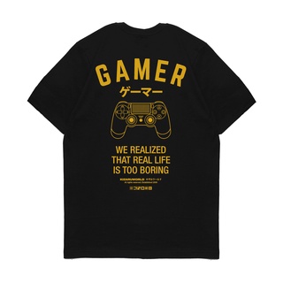 เสื้อยืดโอเวอร์ไซส์เสื้อยืด พิมพ์ลาย Kizaru GAMERS-4XL