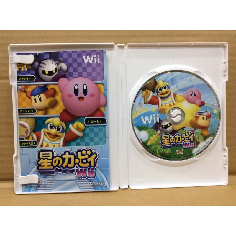 ภาพหน้าปกสินค้าแผ่นแท้  Hoshi no Kirby Wii (Japan) (RVL-P-SUKJ) Kirby's Return to Dream Land จากร้าน athinutt บน Shopee