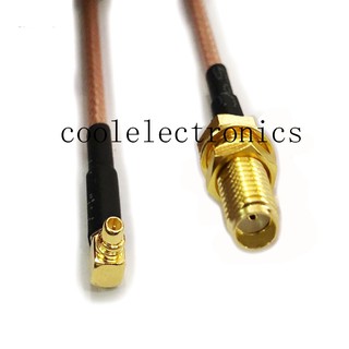 SMA Female to MMCX Male Right Angle Connector RF Pigtail Cable RG316 10/15/20/30/50cm 1/2/3/5m