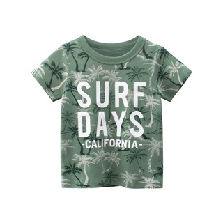 ภาพหน้าปกสินค้า9728 27kids เสื้อยืดเด็ก ต้นมะพร้าว เขียว SURF DAYS ที่เกี่ยวข้อง