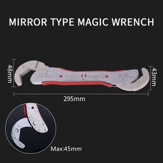 Adjustable Magic Wrench 9-45mm Multi-function Purpose Spanner Tools Universal Wrench Pipe Home Hand Repair Tool Quick