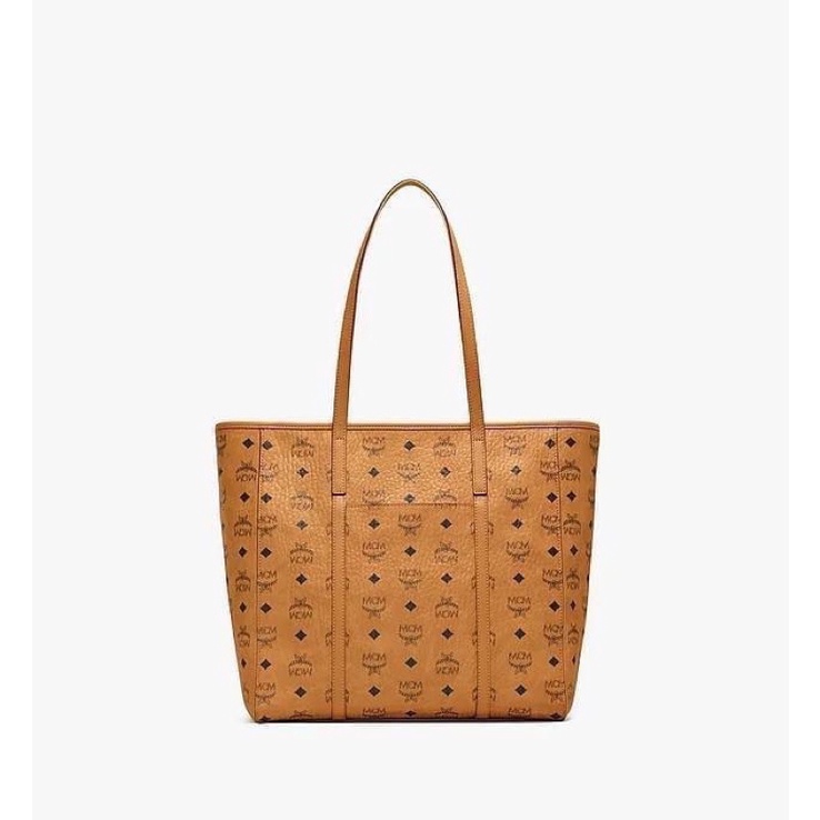 ส่งฟรี-mcm-medium-toni-shopper-กระเป๋าสะพายแท้