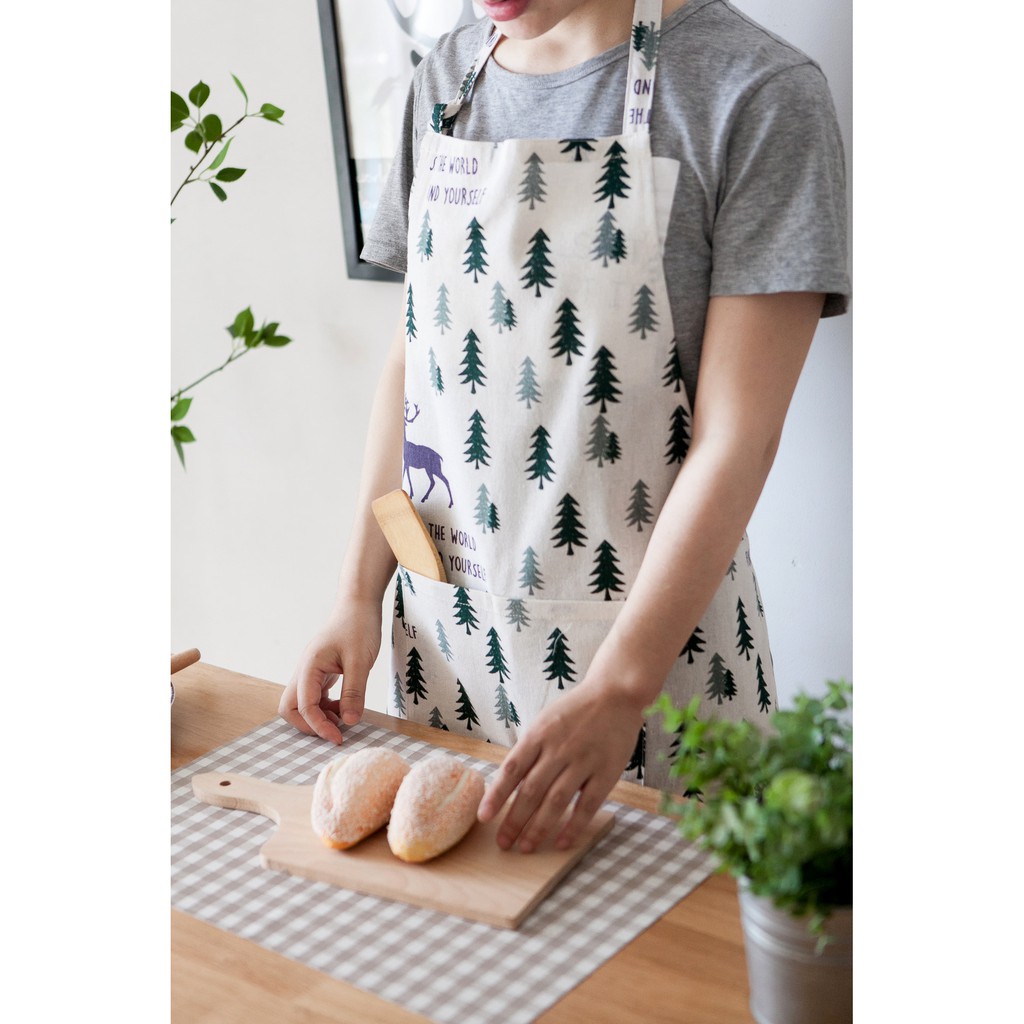 daisy168-ผ้ากันเปื้อน-ผ้ากันเปื้อนในครัว-ใส่ทำอาหาร-ทำงานบ้าน