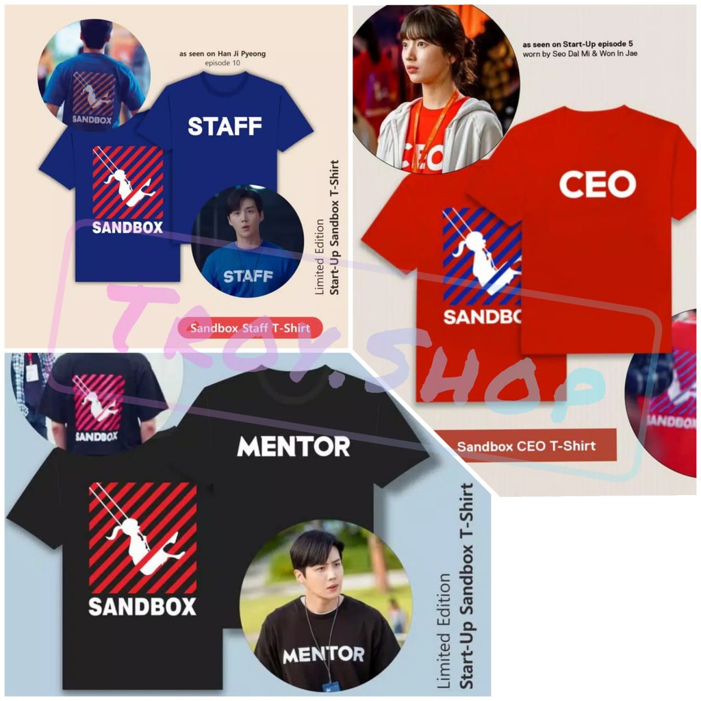 เสื้อยืด-ผ้าฝ้าย-พิมพ์ลาย-mentor-ceo-staff-สไตล์เกาหลี