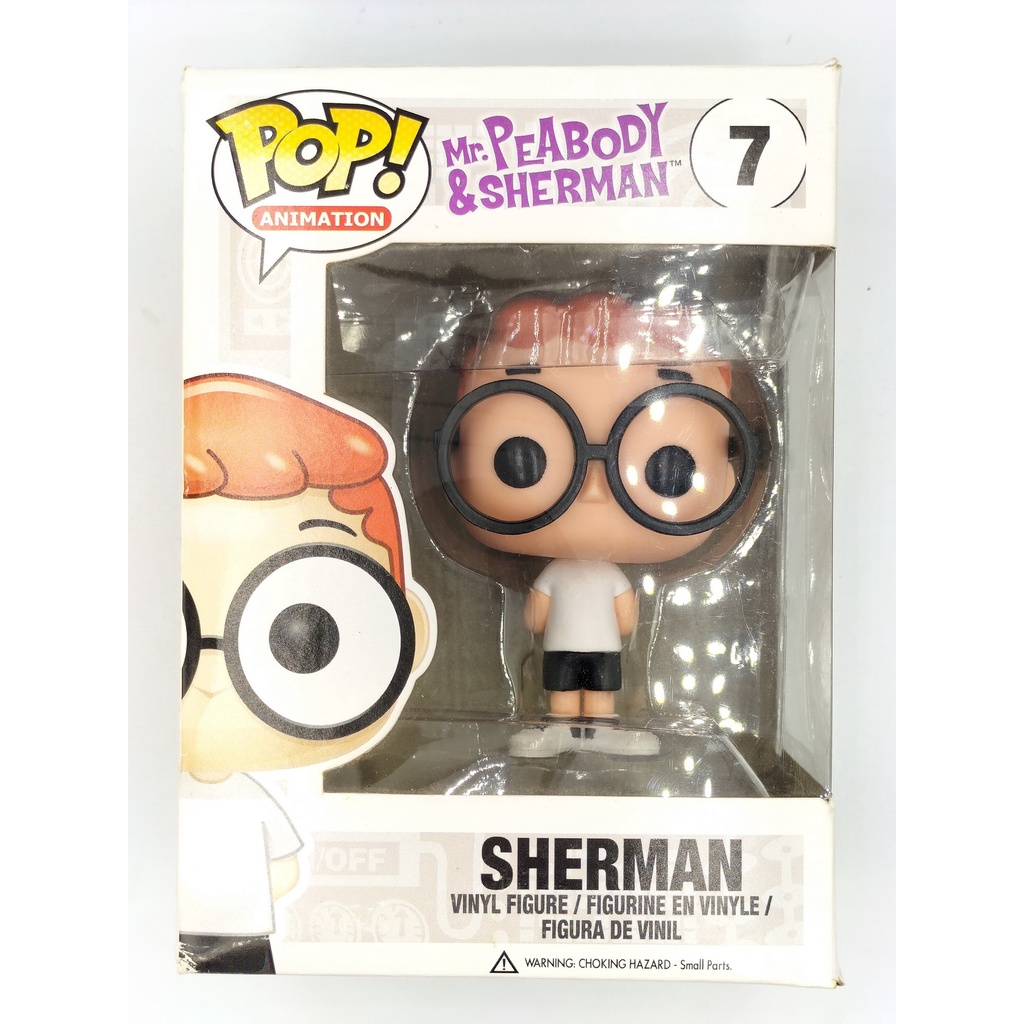 funko-pop-mr-peabody-amp-sherman-sherman-7-กล่องมีตำหนิ