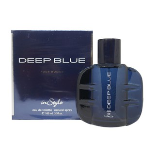 แท้100% น้ำหอมอาหรับ Instyle Deep Blue Pour Homme 100 ml. กลิ่นคล้าย chanel bleu