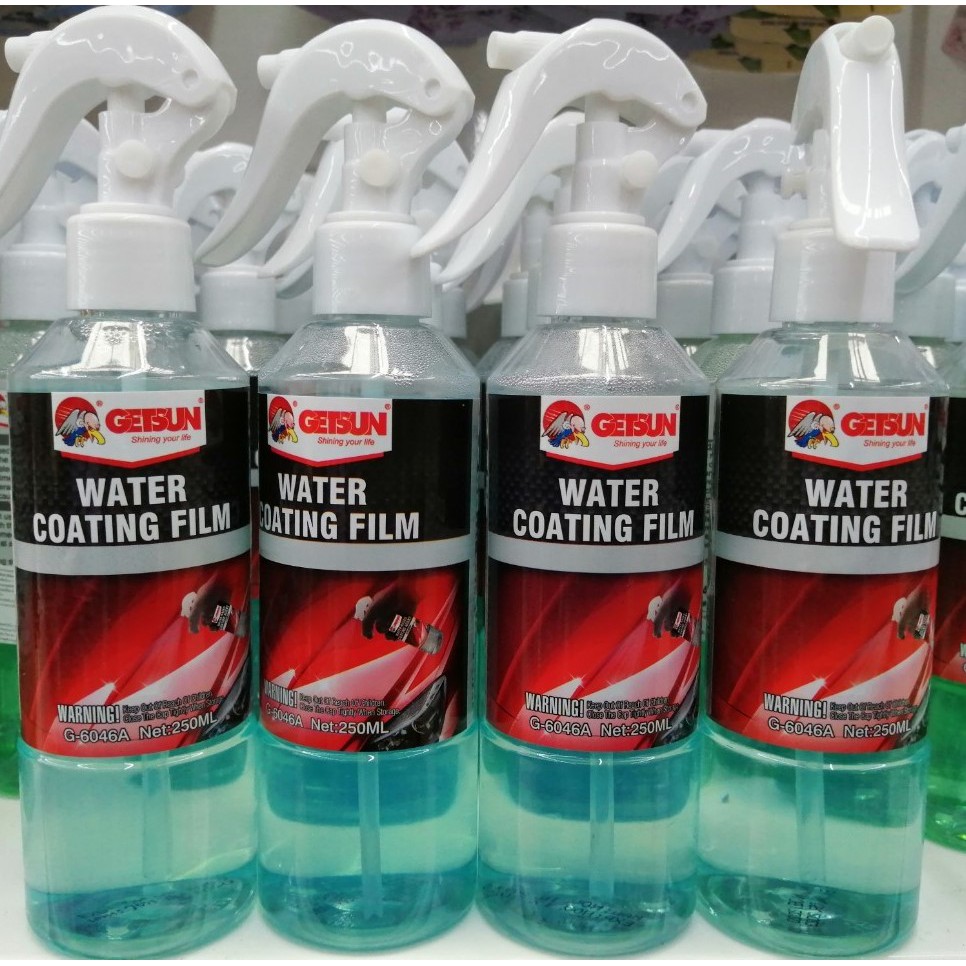 สเปรย์เคลือบเงากระจกรถยนต์ GETSUN Water Coating Film ขนาด 250ml
