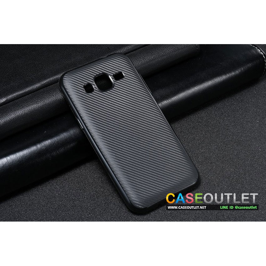 เคส-galaxy-j2-prime-tpu-ลายคาร์บอน-เคฟล่า-ดำด้าน-ใส่บาง-ลดรอยนิ้ว