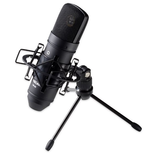 ภาพหน้าปกสินค้าTASCAM TM-80 ไมค์บันทึกเสียง Studio Condenser Microphone XLR สีดำ รับประกัน 1 ปี จากร้าน ps_audio บน Shopee