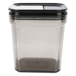 ขวดโหล ขวดโหล AS DIVIDE 1 ลิตร สีดำ ภาชนะบรรจุอาหาร ห้องครัวและอุปกรณ์ CANISTER AS DIVIDE 1L BLACK