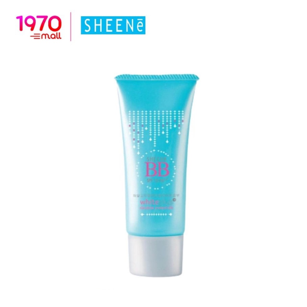 sheene-white-plus-bb-cream-spf-15-pa-บีบีครีม-สูตรขาวกระจ่างใส-เนียนบาง-ปกปิดจุดด่างดำ-รอยแผลเป็นจากสิว