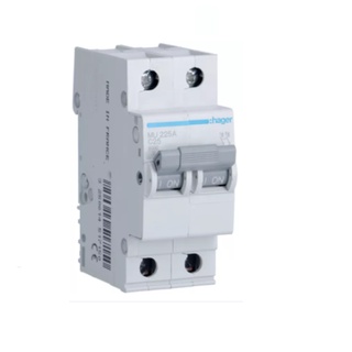 MCB 2P 6kA C-25A 2M เบรคเกอร์, Circuit breaker เซอร์กิตเบรคเกอร์ hager  MU225A