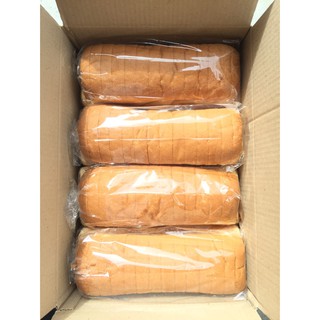 เช็ครีวิวสินค้าขนมปังกะโหลก(ใหญ่) 4แถว หั่นหนา22มิล สำหรับย่างและสำหรับปิ้ง