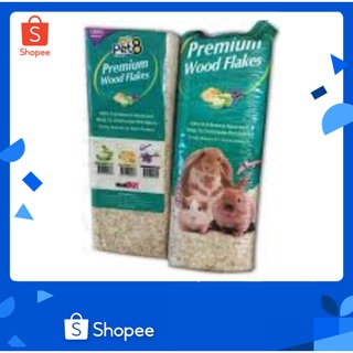 ภาพหน้าปกสินค้าPet 8  ขี้เลื่อย สำหรับ หนู แฮมเตอร์ กระต่าย Premium Wood Flakes 1kg ซึ่งคุณอาจชอบสินค้านี้