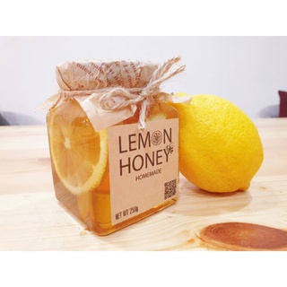 เลมอนดองน้ำผึ้งแท้🍋🐝 250g. ออร์แกนิก ไม่ใส่น้ำตาล