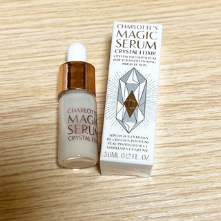 ส่งฟรี Charlotte Tilbury Magic Serum Crystal Elixir 3.6ml  เซรั่มบำรุงผิวหน้า