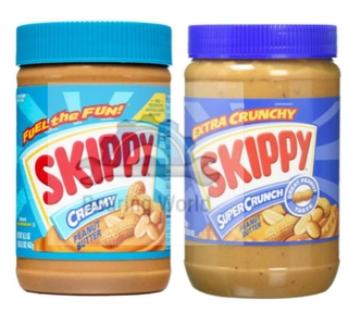 ภาพหน้าปกสินค้าSKIPPY เนยถั่ว PEANUT BUTTER หยาบ และ ละเอียด สกิปปี้ เนยถั่วแท้100% ที่เกี่ยวข้อง