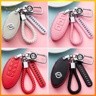 นิสสัน Nissan sentra Livina Tiida Marc kicks car key pack key chain เคสกุญแจรถยนต์ พวงกุญแจ พวงกุญแจรถยนต์ กระเป๋าใส่กุญแจรถยนต์ ปลอกกุญแจรถยนต์ Ready stock