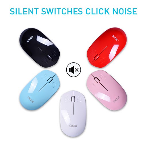 oker-m681-silen-usb-mouse-wireless-2-4ghz-เมาส์ไร้สาย-ไร้เสียง