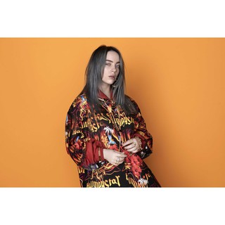 โปสเตอร์ Billie Eilish บิลลี ไอลิช โปสเตอร์ รูปภาพ ภาพถ่าย ตกแต่งผนัง Poster Music โปสเตอร์วินเทจ โปสเตอร์วงดนตรี